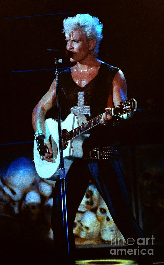 Billy Idol Photograph - Billy Idol 90-2302 by Gary Gingrich Galleries