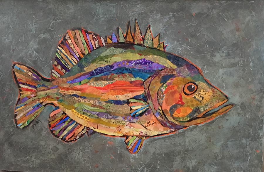Billy the Bass Painting by Phiddy Webb