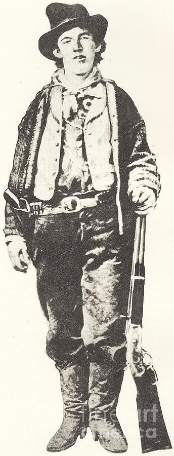 Vintage Photograph - Billy The Kid by American School