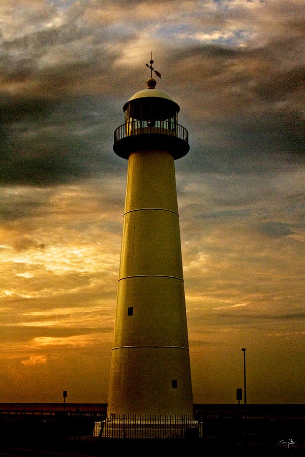 Biloxi Lighthouse - Sunrise Photograph by Scott Pellegrin