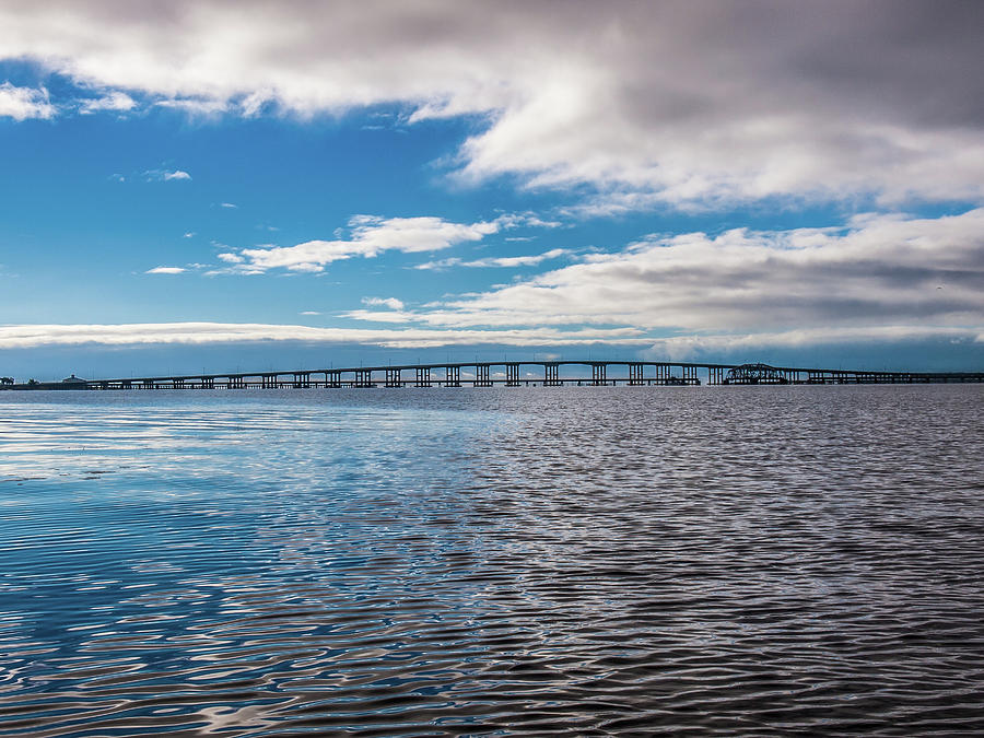 Biloxi/Ocean Springs Bridge Photograph by Derek Jones - Fine Art America