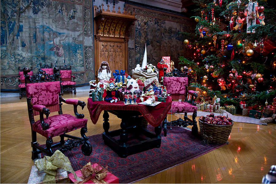 Biltmore Christmas   Photograph by William Jobes