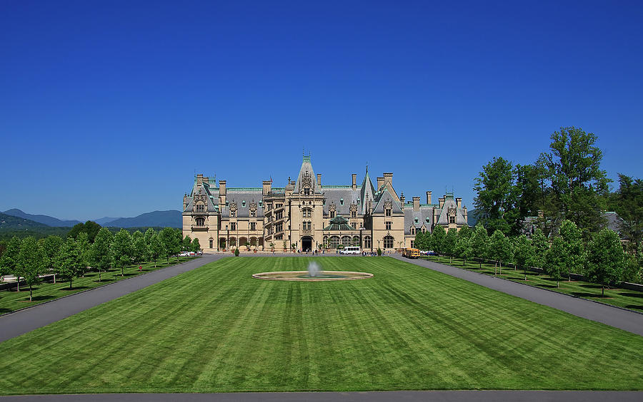 Biltmore House In Summer Photograph