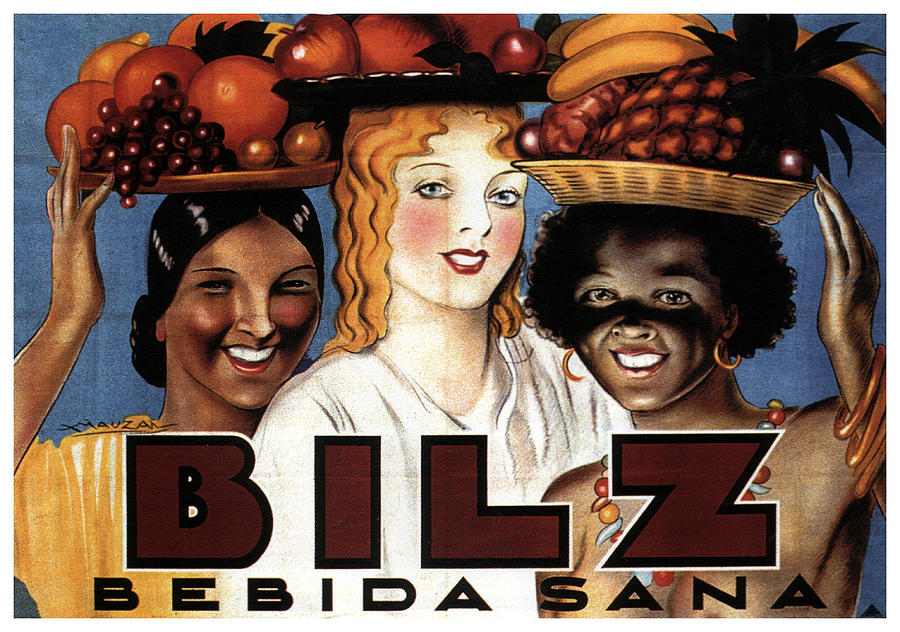 Bilz Bebida Sana - Vintage Drinks Advertising Poster Mixed Media by Studio Grafiikka