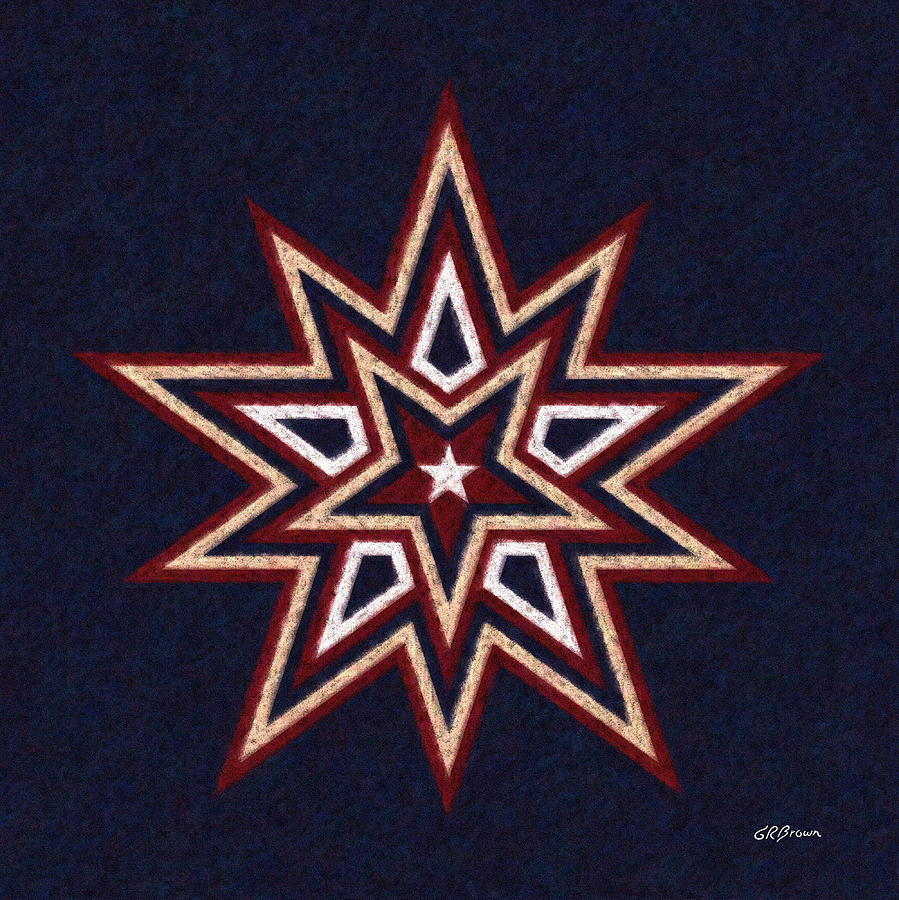 Binary Star Digital Art by Greg Reed Brown