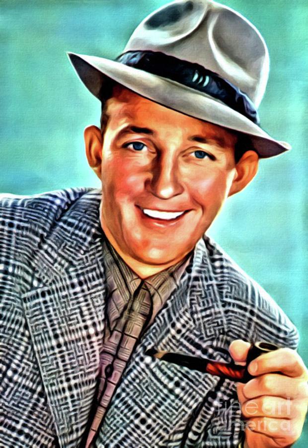Bing Crosby, Hollywood Legend Painting