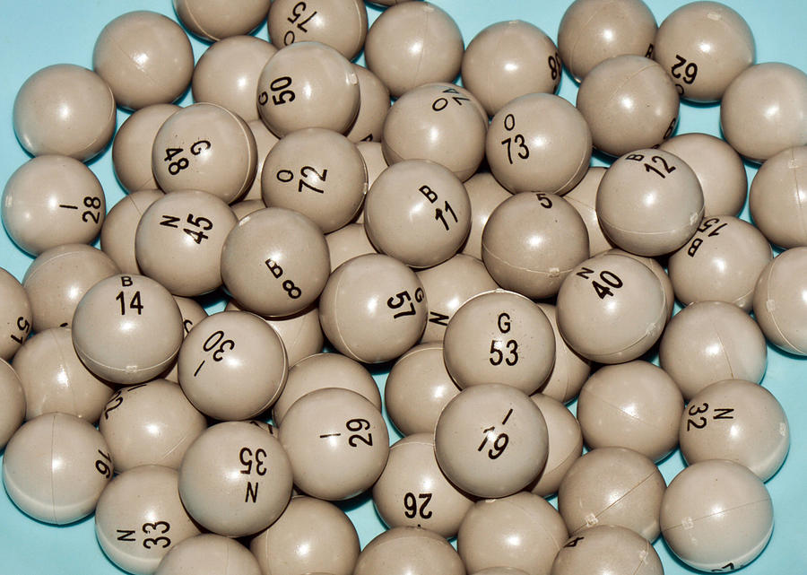 Bingo Balls Photograph by Allan  Hughes