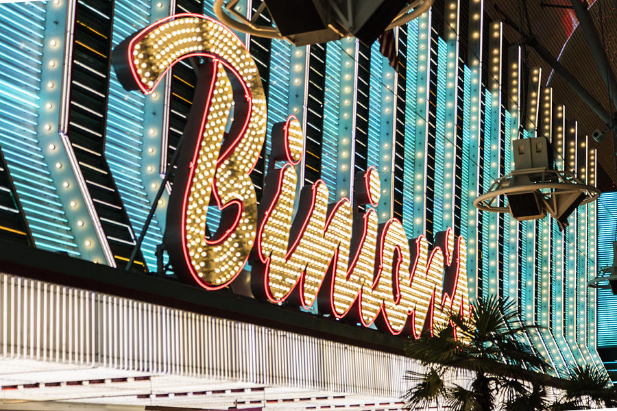 Binions Last Vegas  Photograph by John McGraw