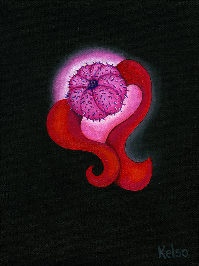 Bio-plush Painting by Bonnie Kelso