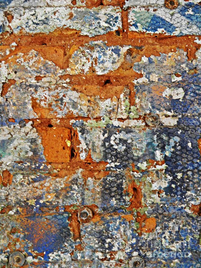 Brick Photograph - Biography of a Wall 16 by Sarah Loft