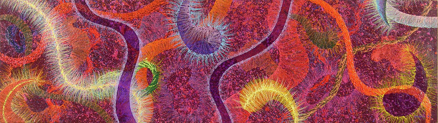 Biolog Study Number One Painting by Stephen Mauldin