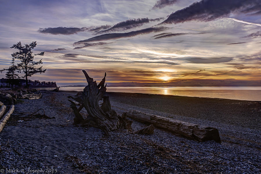 Birch Bay Evening Photograph by Mark Joseph