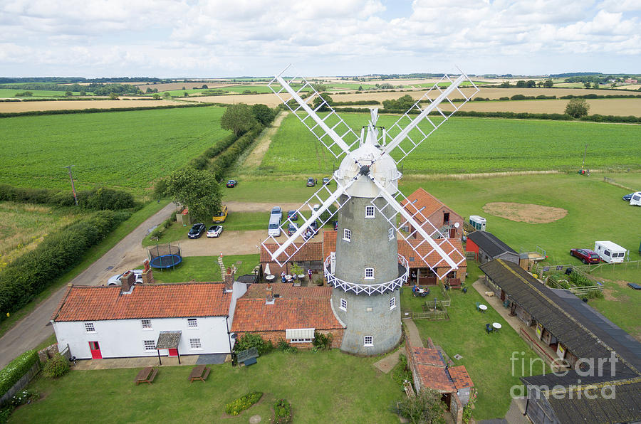 Bircham Windmill Photograph by Steev Stamford