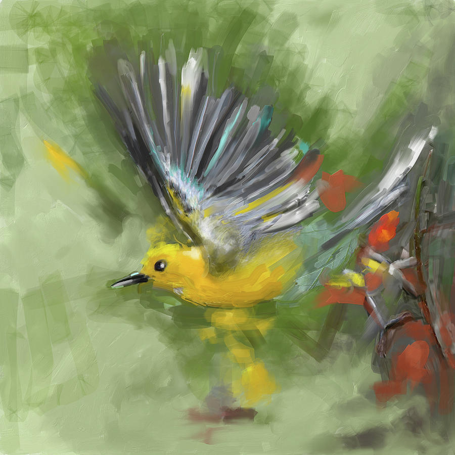 Bird 1 654 1 Painting by Mawra Tahreem