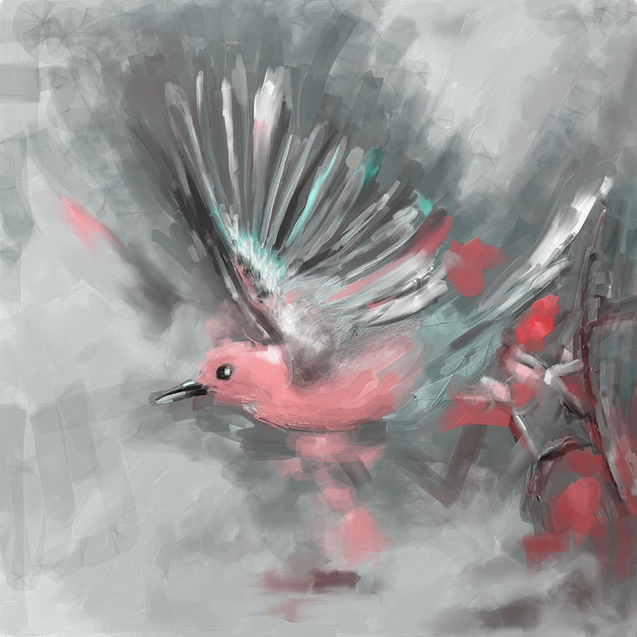 Bird 1 654 5 Painting by Mawra Tahreem