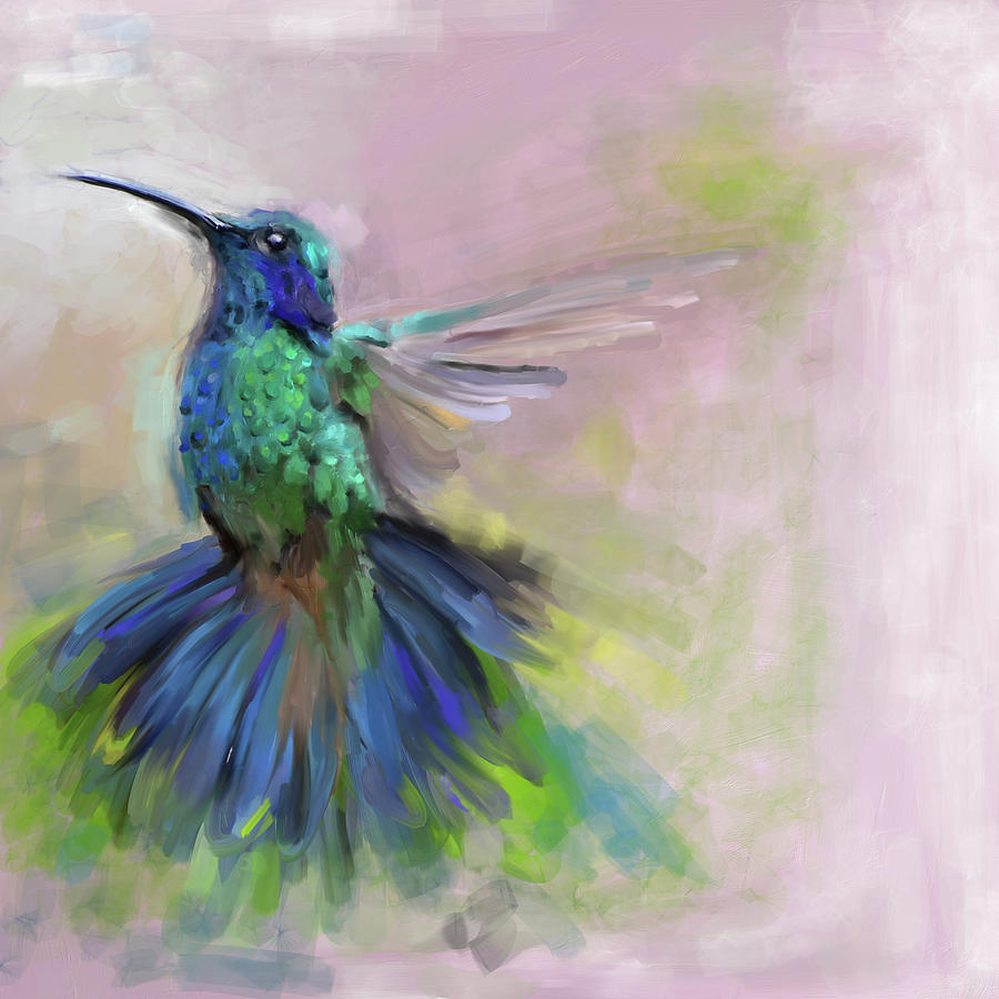 Bird 3 656 1 Painting by Mawra Tahreem