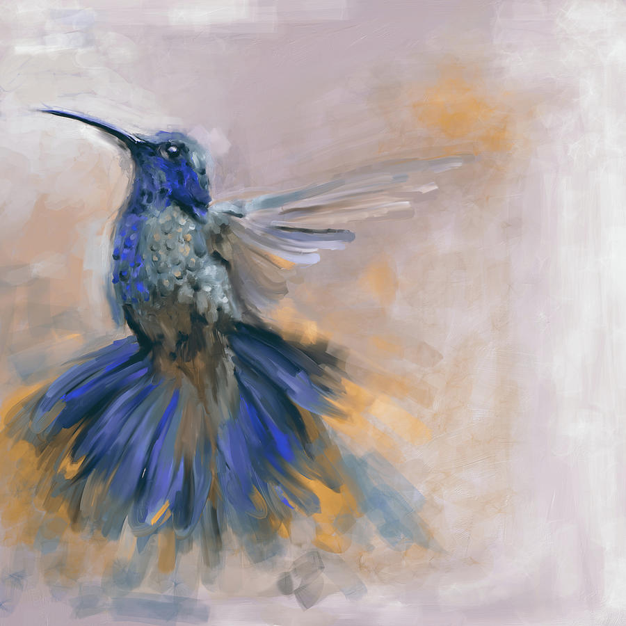 Bird 3 656 2 Painting by Mawra Tahreem