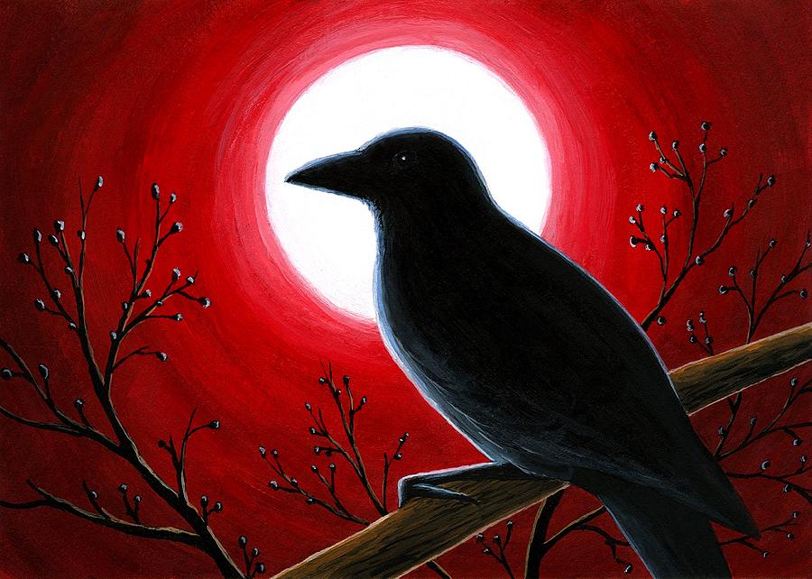 Bird 62 Painting by Lucie Dumas