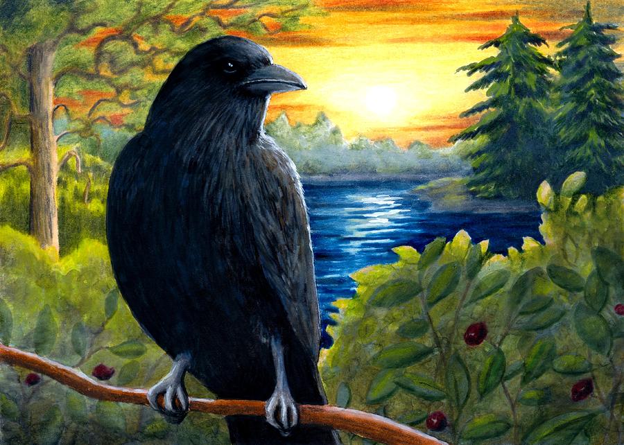 Bird 63 Painting by Lucie Dumas