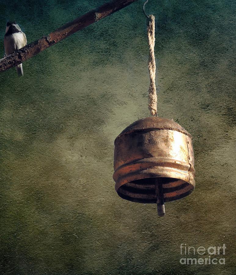 Bird and Bell Photograph by Mim White