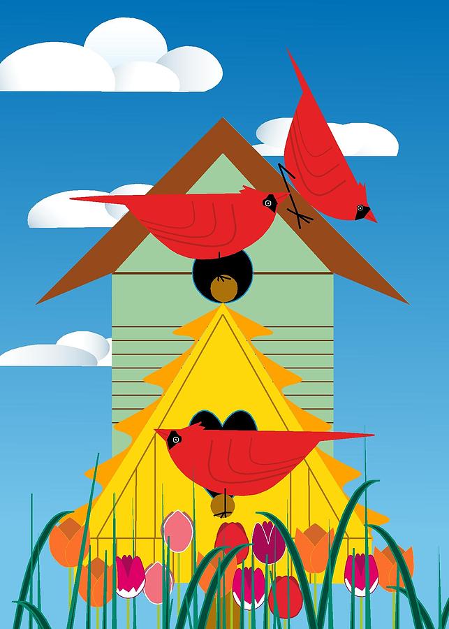Bird Condo by Marie Sansone Bird Condo by Marie Sansone