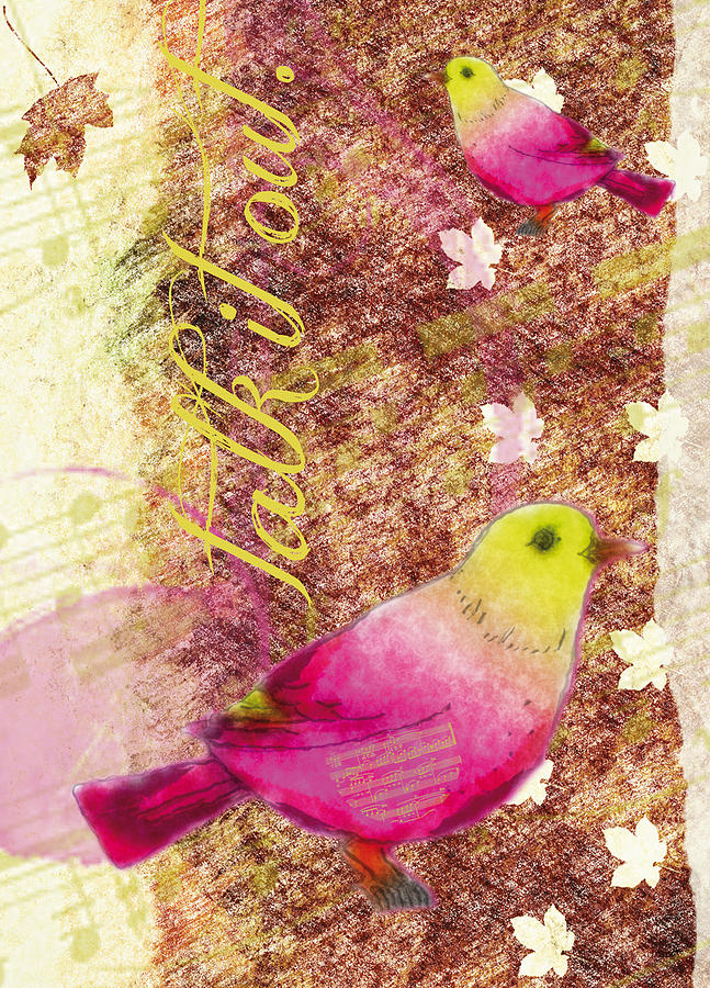 Bird Digital Art By Karin Skold Fine Art America