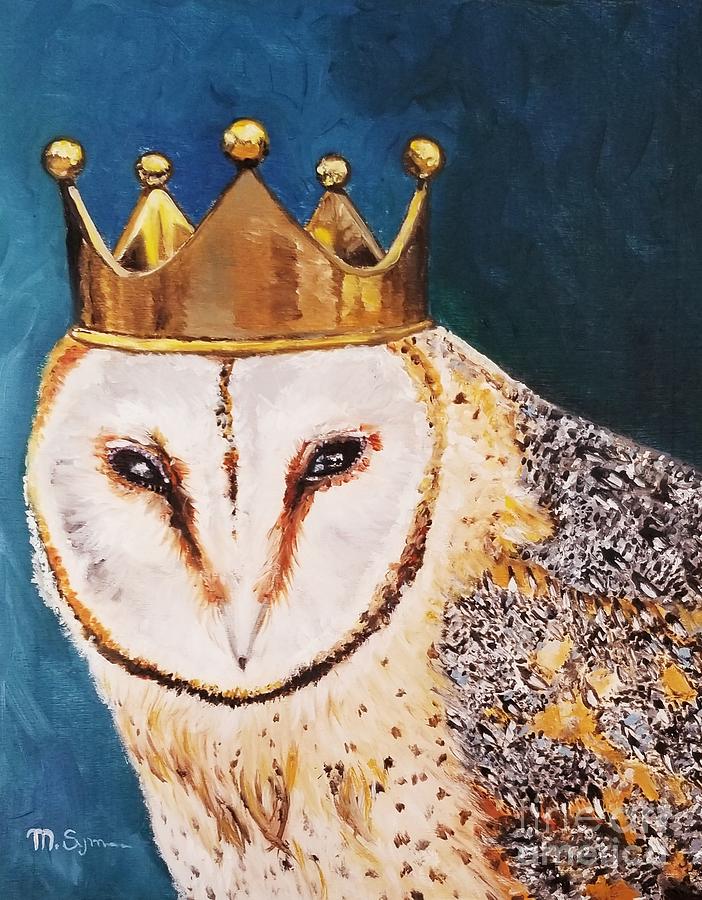 Bird King Painting by Melissa Symons | Fine Art America