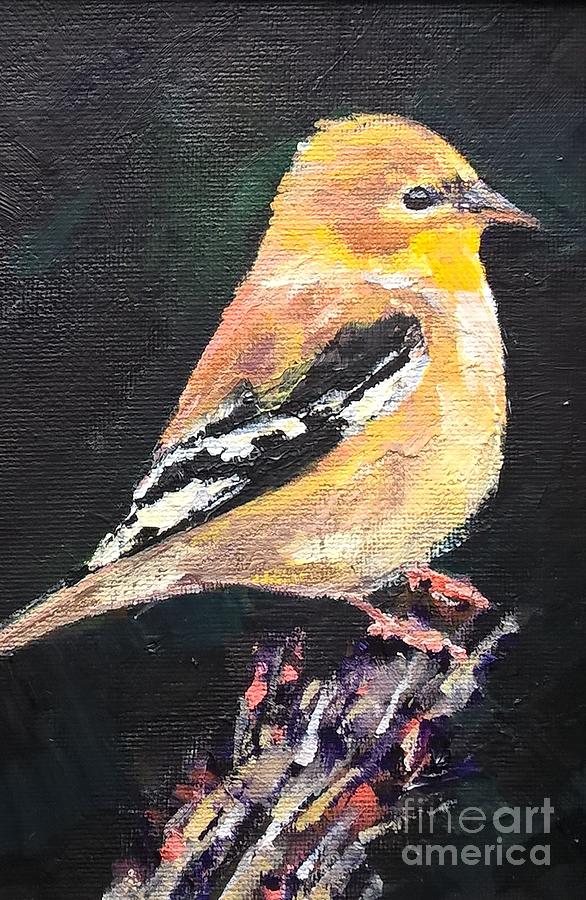 Bird Painting by Lisa Dionne