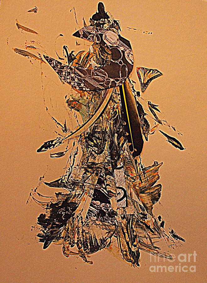 Bird Maiden Mixed Media by Nancy Kane Chapman