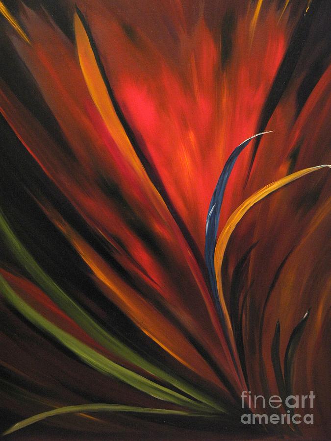 Impressionism Painting - Bird of Paradise by Carol Sweetwood