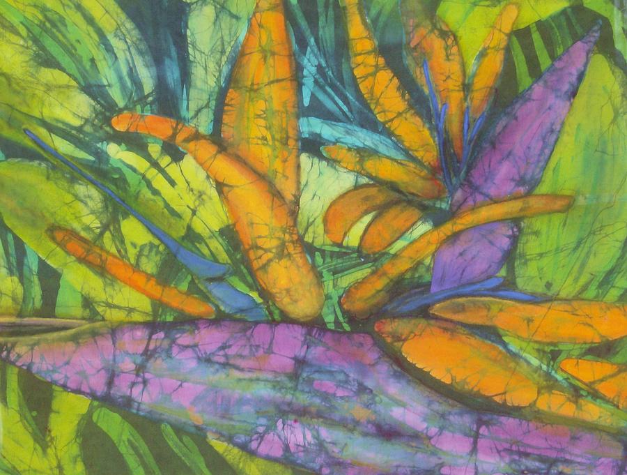 Bird of Paradise I Tapestry - Textile by Kay Shaffer