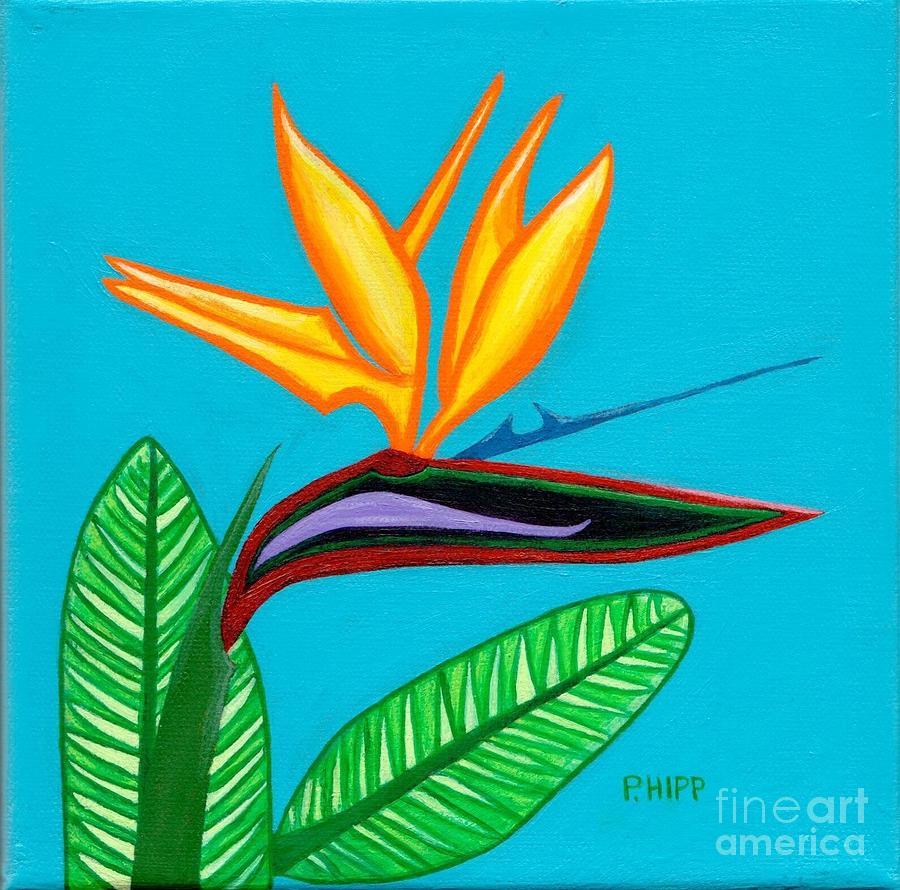 Bird of Paradise Painting by Paula Hipp