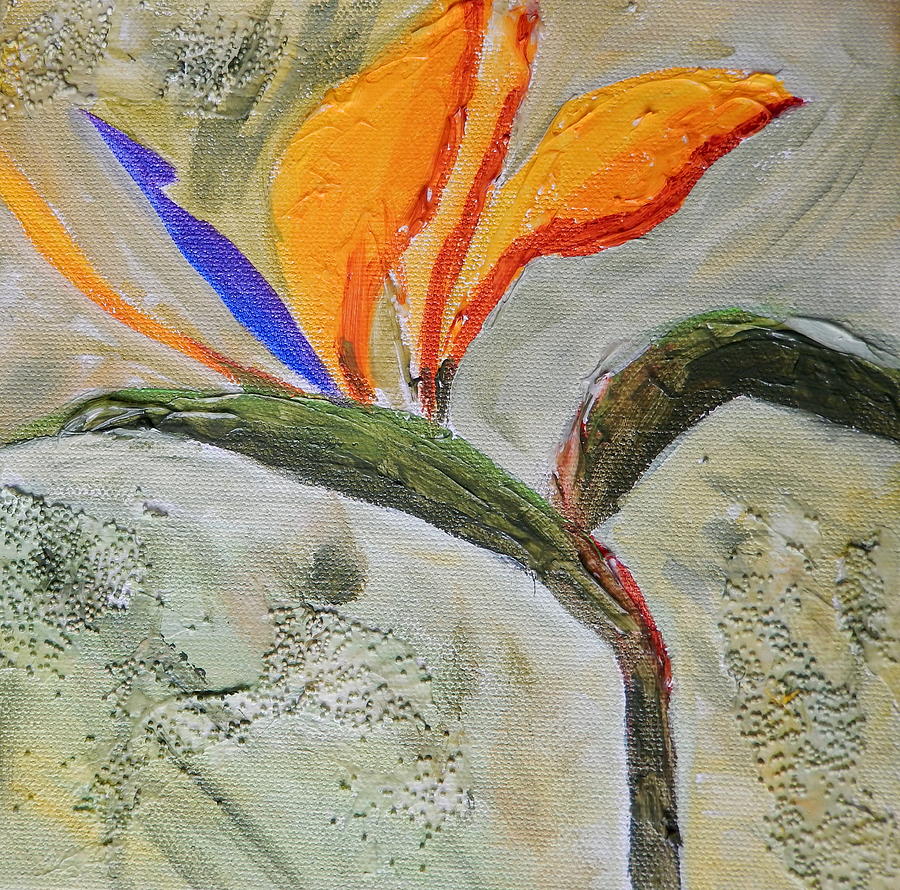 Bird of Paradise Two Painting by Betty-Anne McDonald