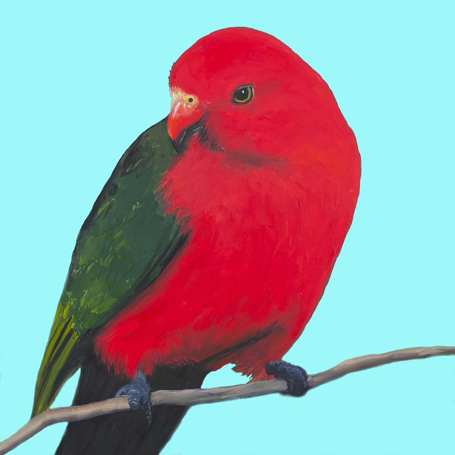 Bird Painting - King Parrot Painting by Jan Matson