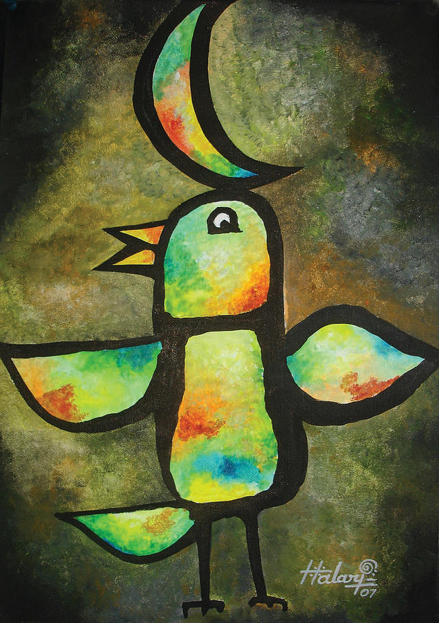 Bird Painting by Ramesh Halari