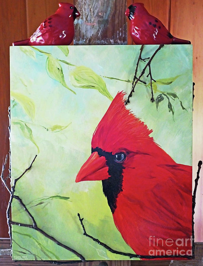 Bird Season Painting by Lizi Beard-Ward