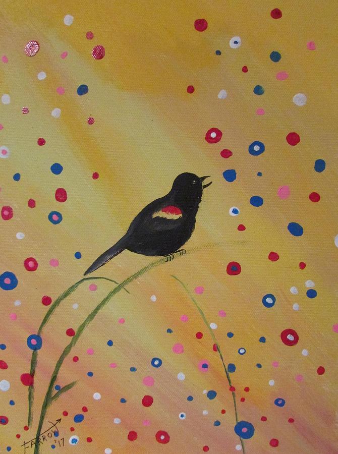 Bird Watching III Painting by Dave Farrow