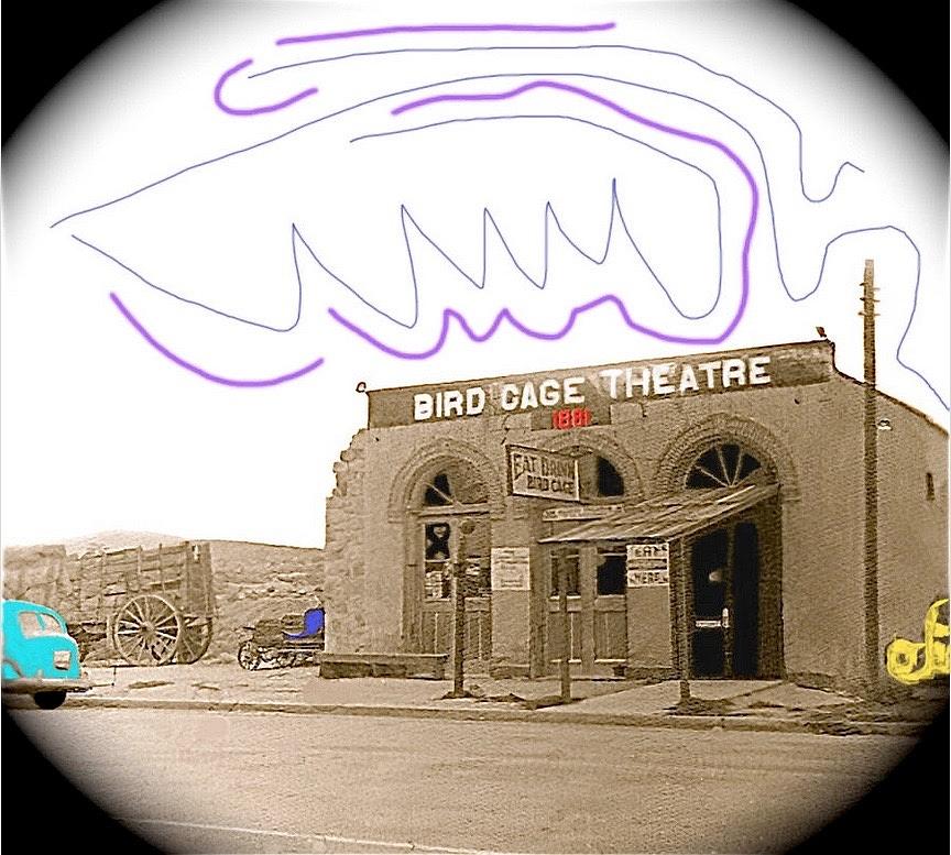 Birdcage Theater miniature number 1 Tombstone Arizona 1934-2008 Photograph by David Lee Guss