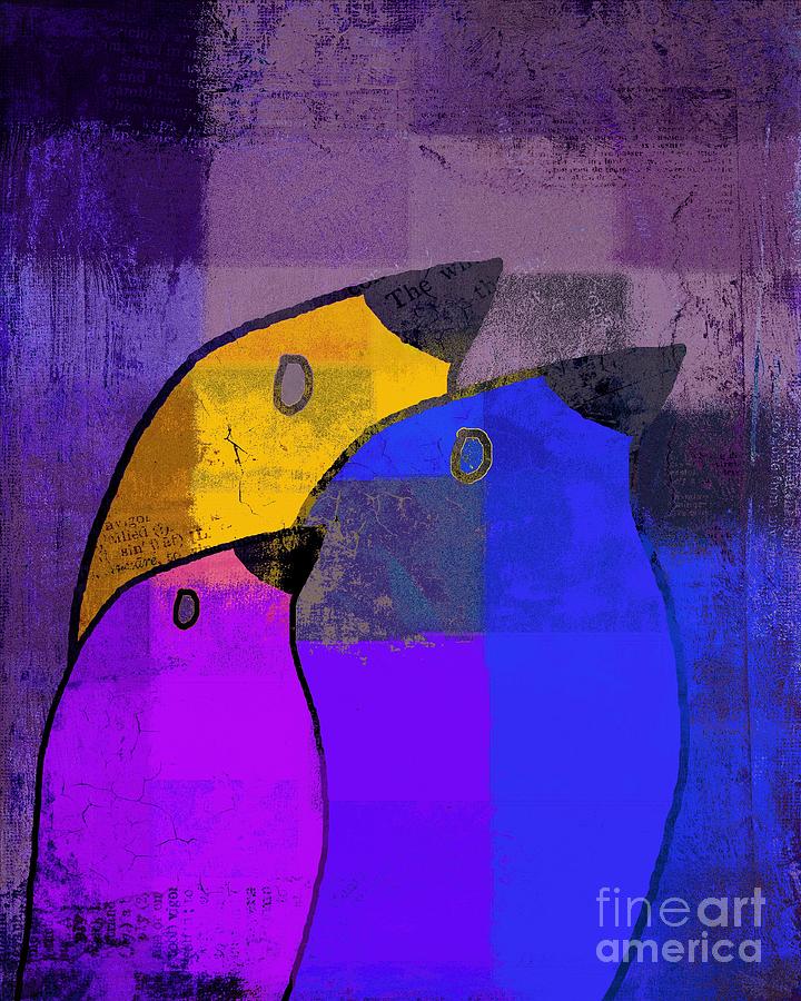 Bird Digital Art - Birdies - c02tj126v5c35 by Variance Collections