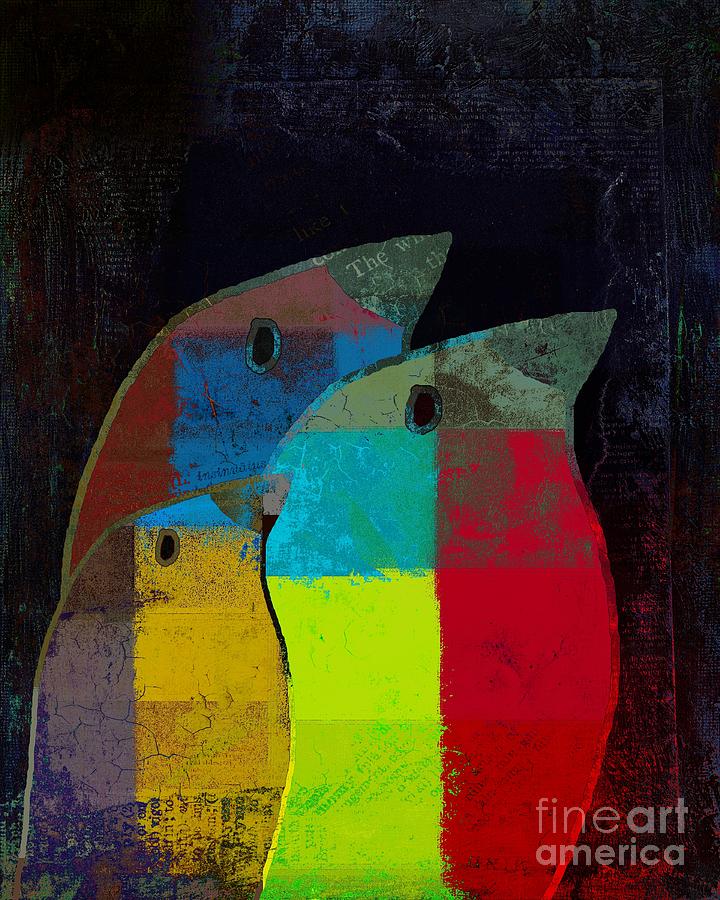 Birdies - c2t1v4 Digital Art by Variance Collections