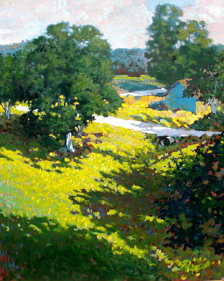 Landscape Painting - Birds Eye View by Kevin Lawrence Leveque Landscape Painting - Birds Eye View by Kevin Lawrence Leveque
