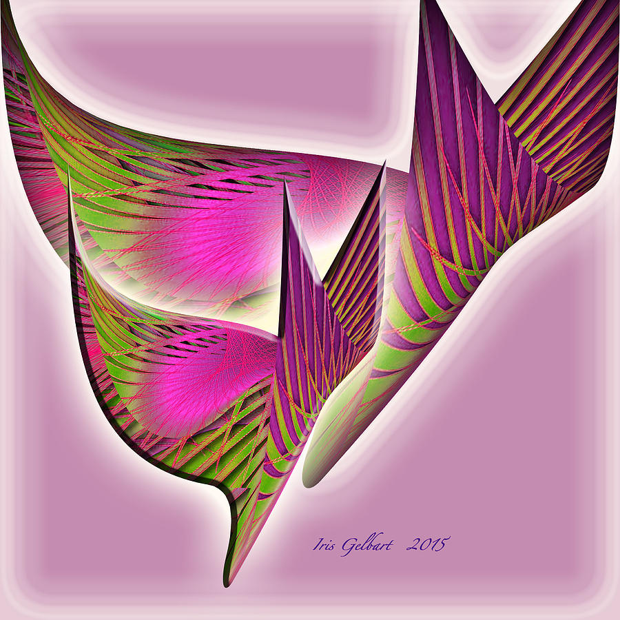 Bird Digital Art - Birds of a feather by Iris Gelbart