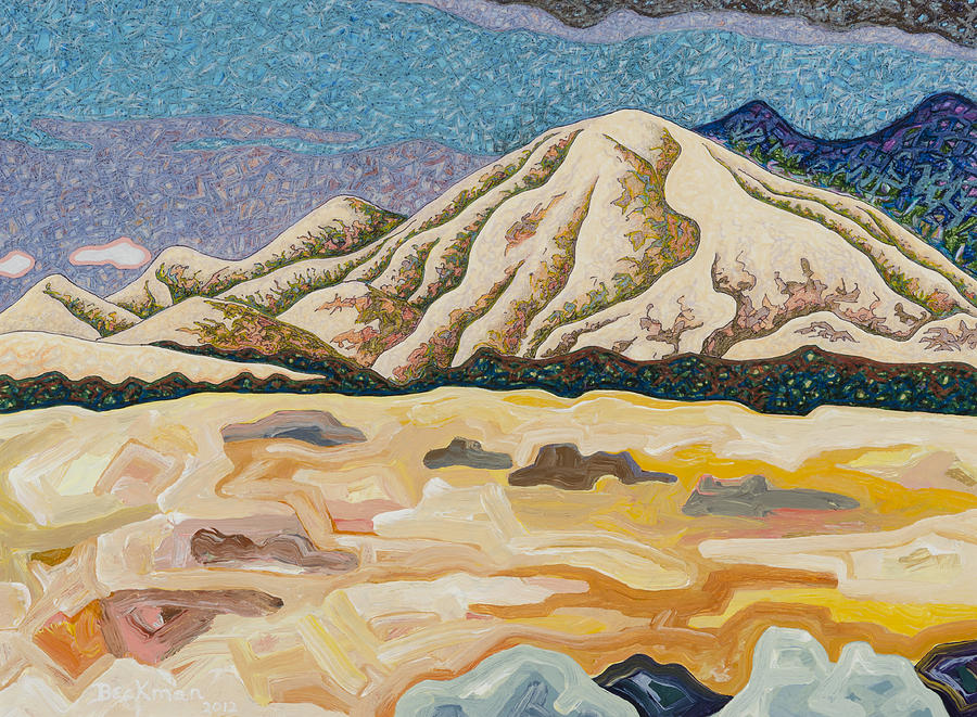Dale Beckman Mixed Media - Birdseye landscape #5 by Dale Beckman Dale Beckman Mixed Media - Birdseye landscape #5 by Dale Beckman