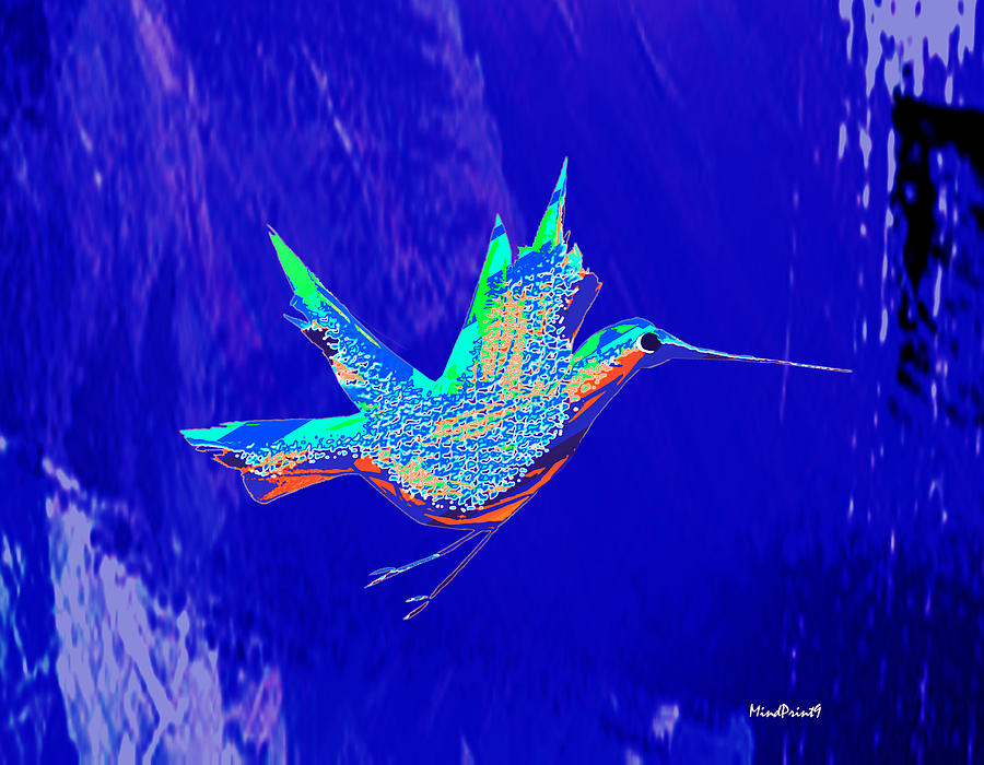 Bird Flight Digital Art by Asok Mukhopadhyay