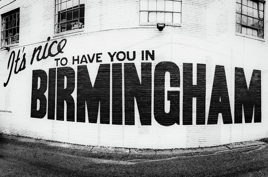 Birmingham Sign Photograph by Parker Cunningham