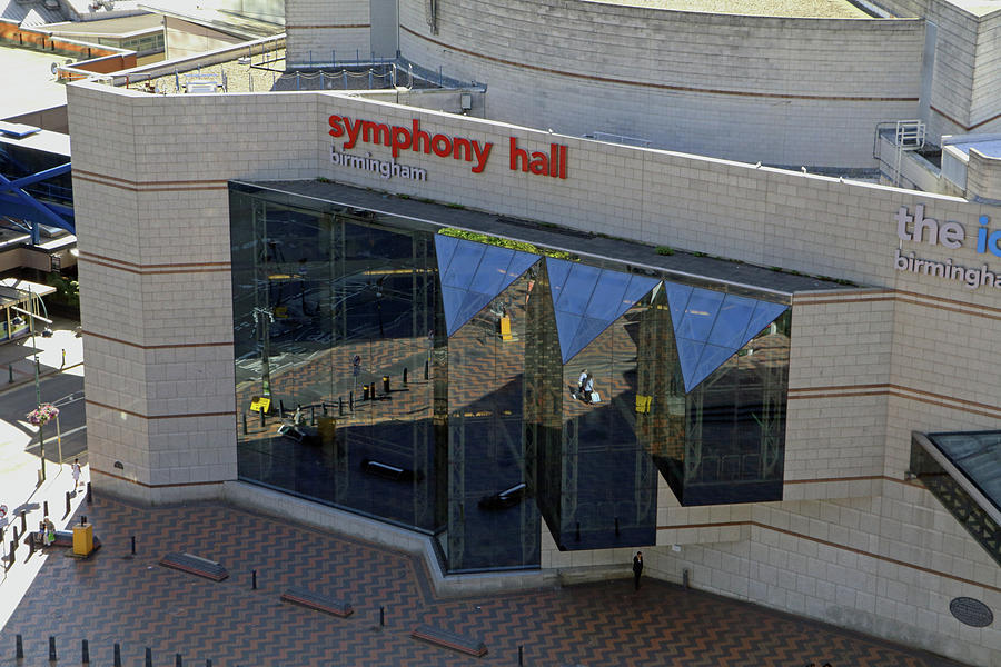 Birmingham Symphony Hall Photograph by Tony Murtagh