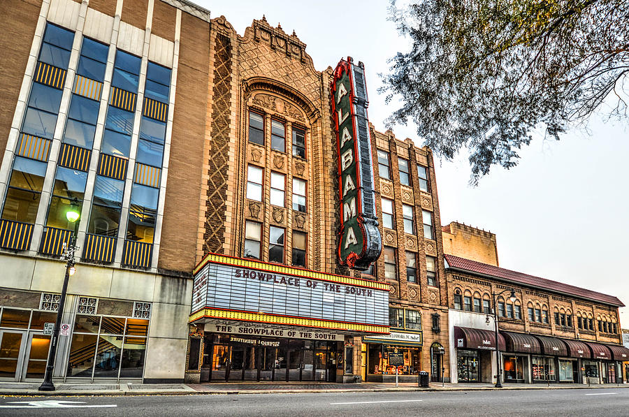 Birmingham Theater From Front Photograph by Michael Thomas