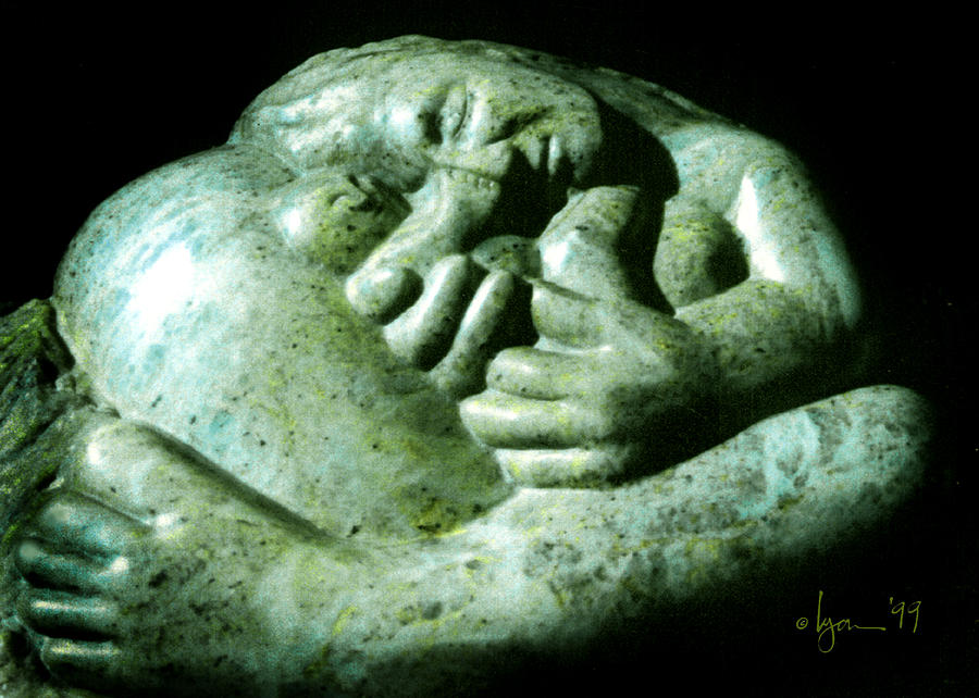 Stone Sculpture - Birth Bliss by Angela Treat Lyon