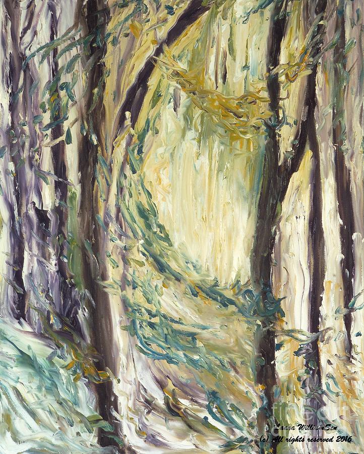 Birth In The Glade Painting by Laara WilliamSen