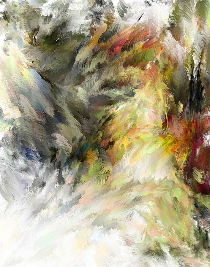 Feather Digital Art - Birth of Feathers by Dale Stillman